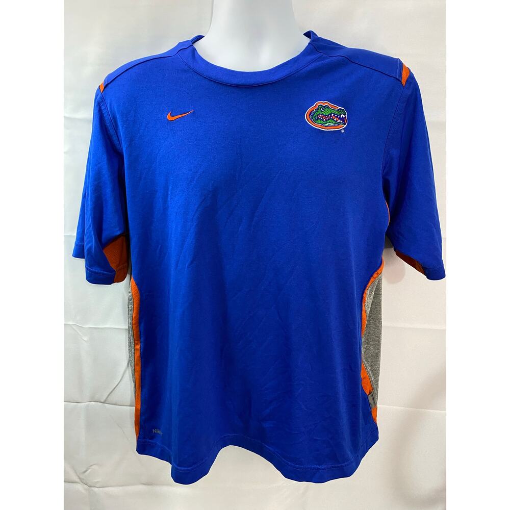 VTG 90s Mens Nike Florida Gators UF Team Sports Blue T-Shirt Large USA